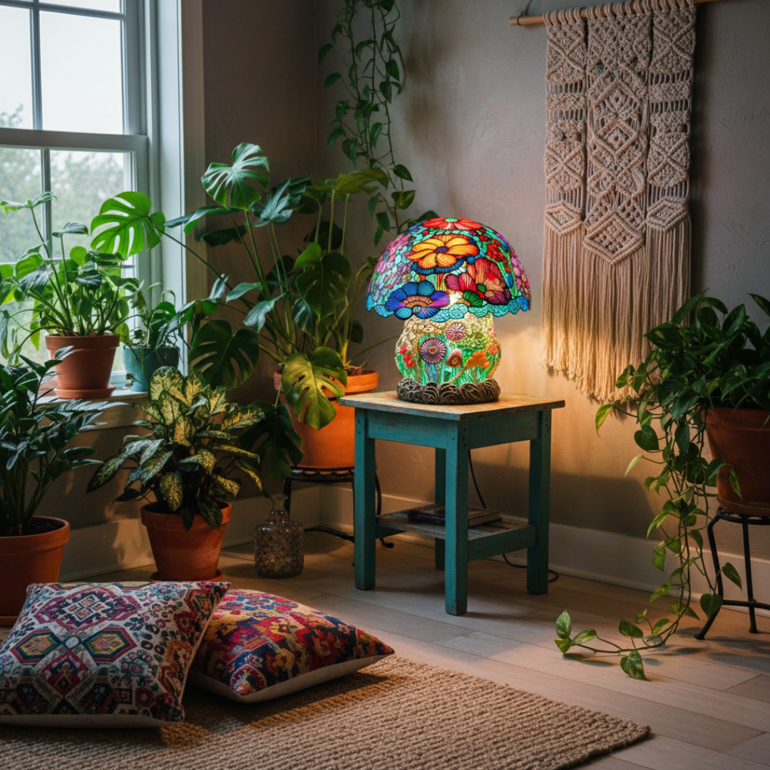 Το παγωμένο φως του μανιταριού