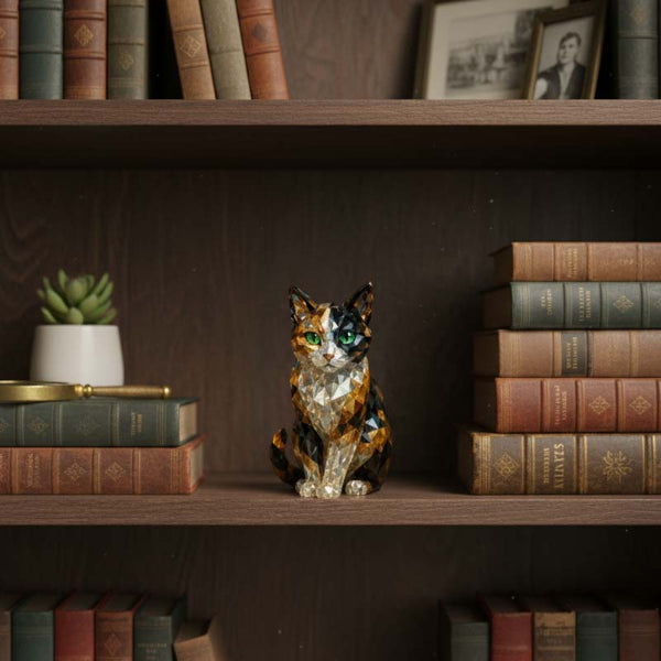 Χριστουγεννιάτικο δώρο – ημερολόγιο χριστουγεννιάτικων γατών από κρύσταλλο 2025