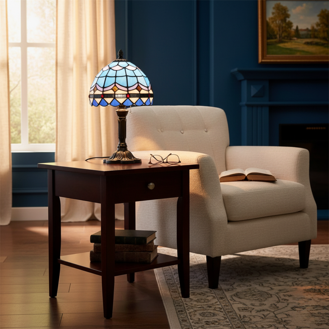 Ρετρό χρυσή μπαρόκ λάμπα LED