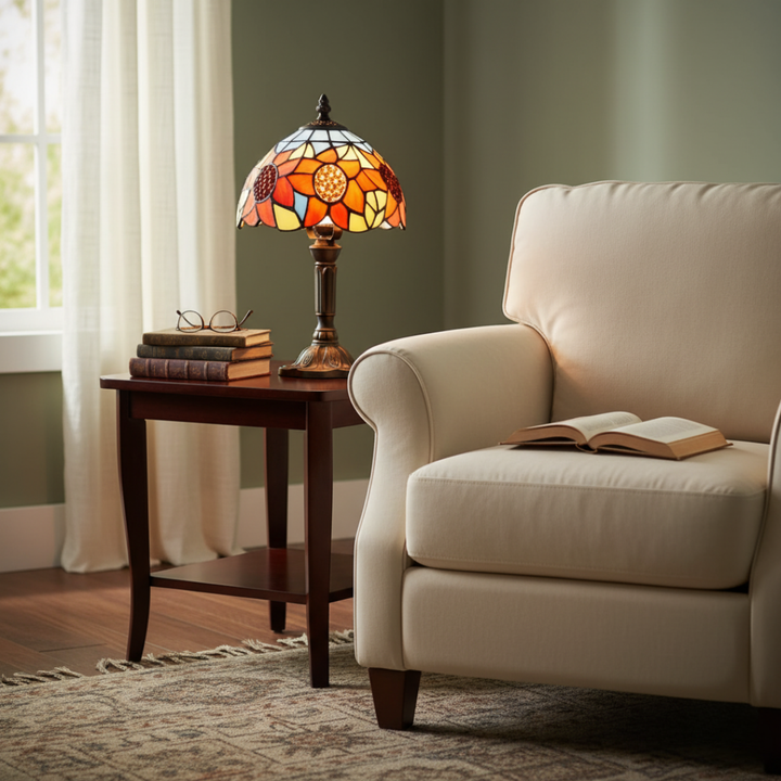 Κλασική επιτραπέζια λάμπα εμπνευσμένη από το μπαρόκ