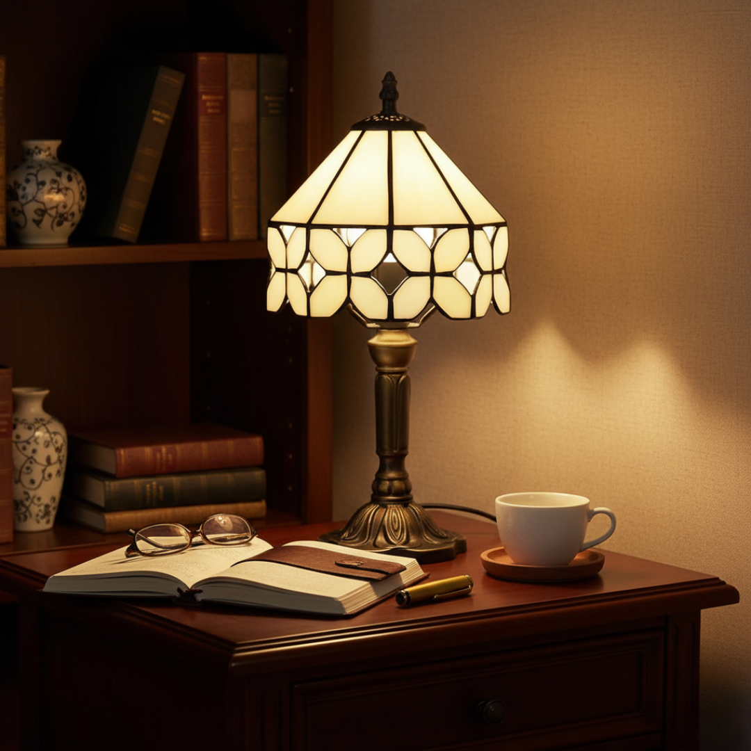 Παραδοσιακή μπαρόκ επιτραπέζια λάμπα LED