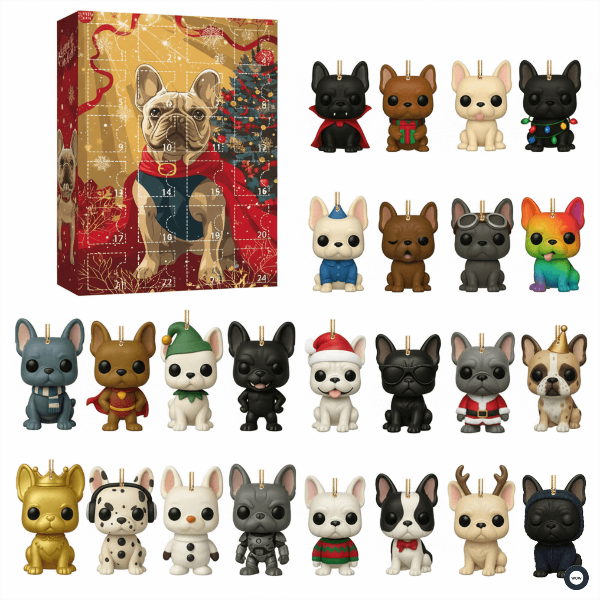 Χριστουγεννιάτικο δώρο 2025 – advent ημερολόγιο αντίστροφης μέτρησης για σκύλους