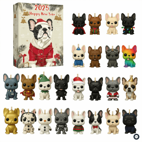 Χριστουγεννιάτικο δώρο 2025 – advent ημερολόγιο αντίστροφης μέτρησης για σκύλους